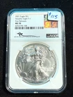 2021 AMERICAN SILVER EAGLE TYPE 1 FIRST RELEASE NGC MS 70 168