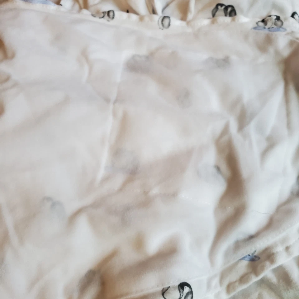 Saco de dormir Halo Swaddle NB 0-3 meses 100 % algodón diseño pingüino Foto 4 de 4