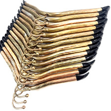 Lot Of 14  Lee Rowan MCM 24K Gold-plated Brass Clothes Hangers