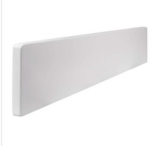 Design House 22 Cultured Marble Side Splash in Solid White