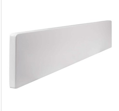 Design House 22  Cultured Marble Side Splash in Solid White