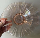 Anchor Hocking 1930's Pink Depression Glass Old Cafe Pattern Candy Dish Vintage