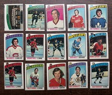 (45) 1976  TOPPS HOCKEY  RICK MARTIN VG-EX-NRMT  SET BREAK **SMS CARDS** NICE !
