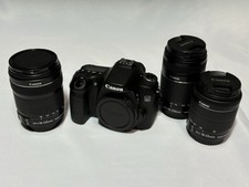 Canon 70D Digital SLR Bundle With 3 LENSES - Great Condition
