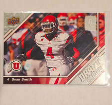Upper Deck 2009 Draft Edition Sean Smith Utah Utes Rookie #147 Football Card. rookie card picture