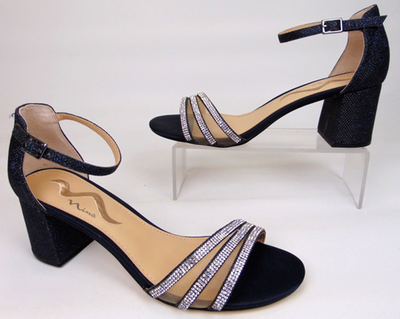 navy blue womens dress sandals Ankle Strap Womens Navy Blue Low Heel Dress Shoes Slingback Navy Blue Dress Sandals Low Heel