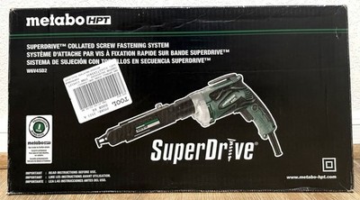 Metabo HPT 6.6-Amp Corded Collated Fastener Screw Gun, W6V4SD2 NEW