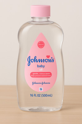 Johnson's Baby Oil, 16.9 oz (500ml)