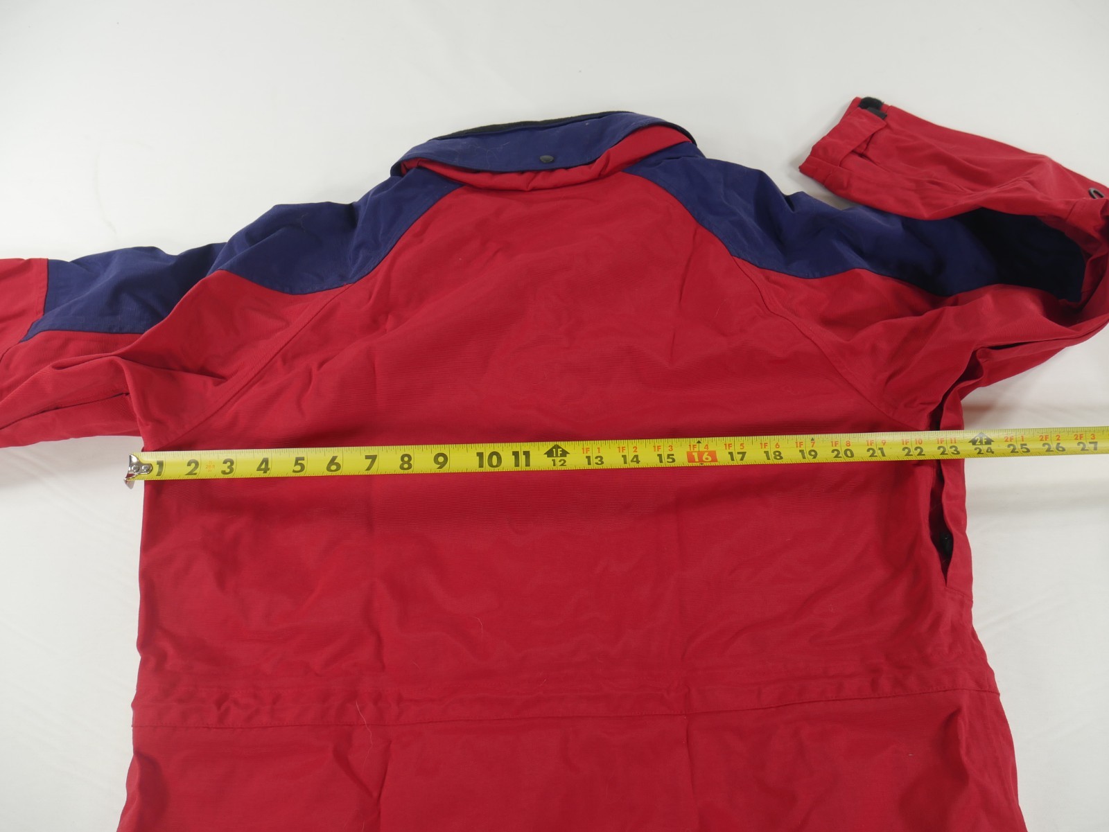 Red Winter Technical Full Zip Parka Jacket Women'… - image 5