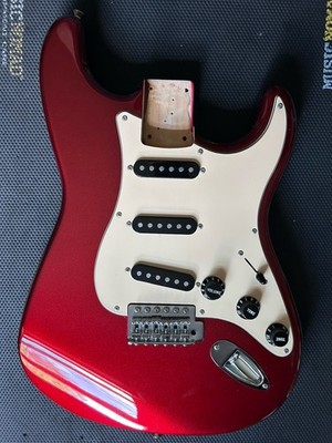 Fender Squier Affinity Stratocaster Guitar Body Deep Red Metallic