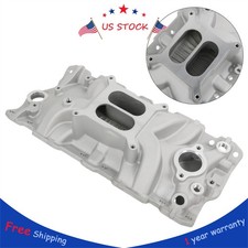 2701 Intake Manifold Aluminum Dual Plane For 1955-1986 Chevrolet 262-400 Sbc 2701 Intake Manifold Aluminum Dual Plane For 1955-1986 Chevrolet 262-400 Sbc