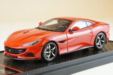 BBR 1/43 Ferrari Portofino M Spider Closed Roof Rosso Corsa Diecast BBRC250B