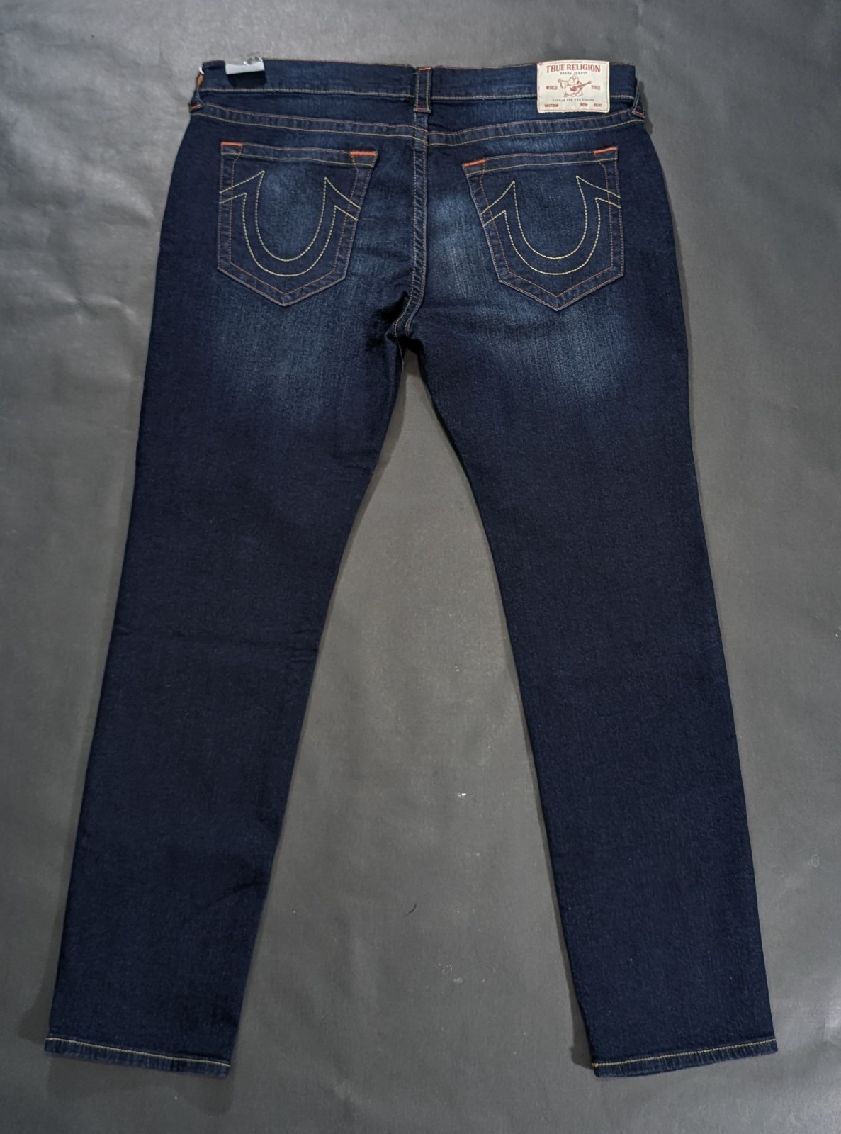 Originals By True Religion Men's Rocco Relaxed Skinny Jeans Size 40x32 Rare image 4