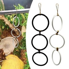 Snake Climbing Enrichment Rings Easy Installation Snake Pet Toy Climbing Toy for