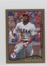 2014 Topps Mini Gold 42/63 Elvis Andrus #324 fm0