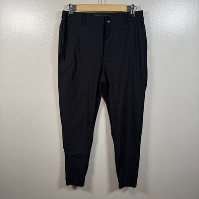 Cuts AO Jogger Pants Size Medium Black Versa Knit Stretch Travel Work Office