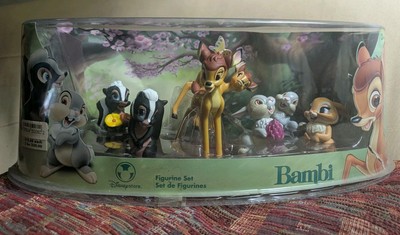 Disney Store Bambi Figurine Set brand new sealed