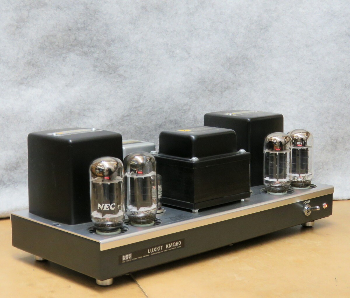 LUXMAN LUXKIT KMQ60 Tube Power Amplifier 50CA10 30W+30W Tested
