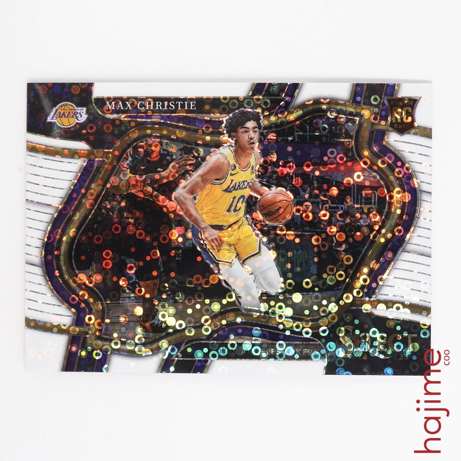 2022-23 Panini Select Max Christie White Disco /75 #293 Rookie RC