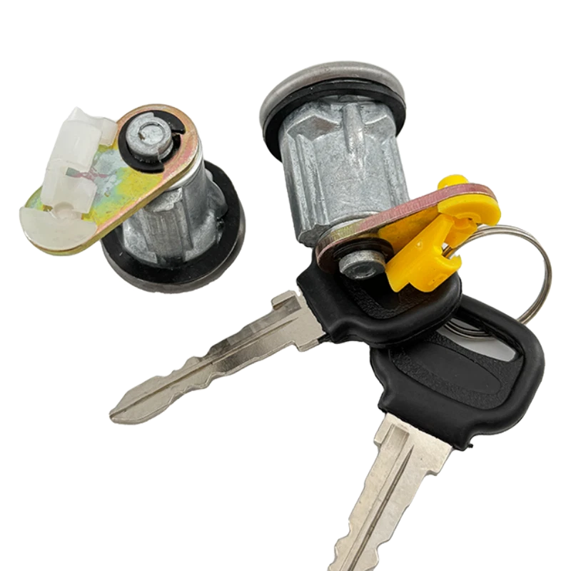New 2Pcs Door Lock W/ Keys Fits For Mazda B2000 B2200 B2600 Festiva RX-7 - Image 3 of 4