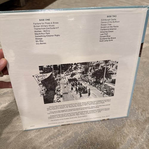 The DUNDEE Scots Band In Concert Vinyl LP New Sealed NR9653 - Picture 2 of 7