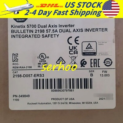 1PC New Free Shipping 2198-D057-ERS3 Kinetix 5700 Dual Axis Inverter AB