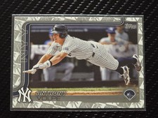 2025 Topps Series 1 Anthony Volpe Spring Training Foil #35 New York Yankees