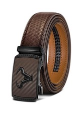 BULLIANT Men's Belt   Ratchet Leather Belt for Men Dress and Casual... Fas
