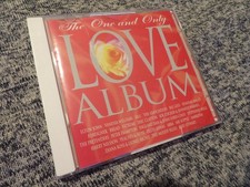 The One and Only Valentine's Day Love Album 2 CD's vintage 1998 A&M Records