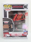Mike Evans Signed Auto Autograph Funko Pop Buccaneers Figure #142 BAS COA (92)