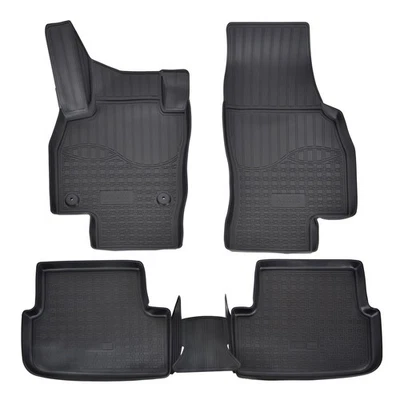 Tapis De Sol Caoutchouc 3D À Bords Hauts Pour Seat Arona Depuis 2017 5pcs - Photo 1/4