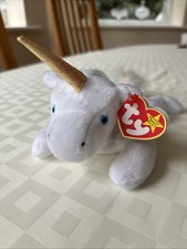 Ty Beanie Babies Mystic The Unicorn With Rainbow Mane 1994 Retired