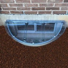 48" W x 22" D x 2-1/2" H Economy Round Flat Window Well Cover NEW
