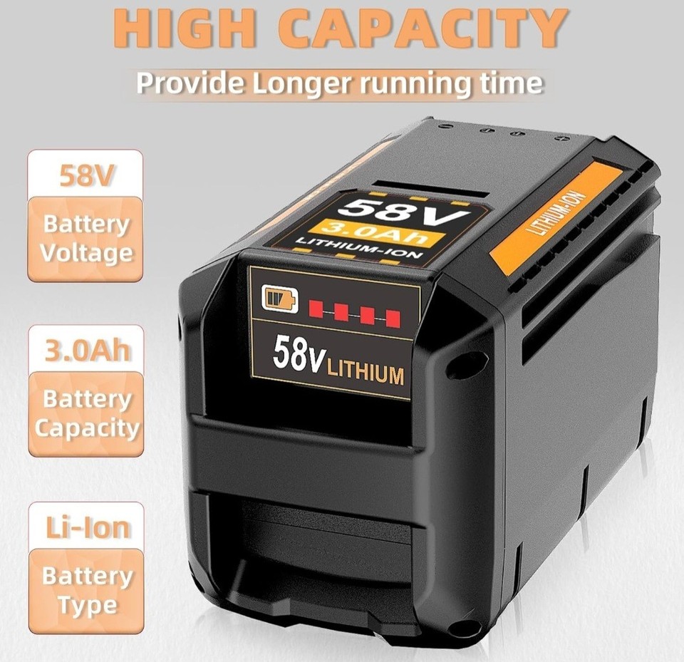 58V 4.0Ah Akku Für Echo Elektrowerkzeuge - Kompatibel Mit MAX PRO Serie