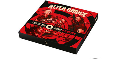 Alter Bridge - Live at the o2 Arena Deluxe Box 4 Gold Vinyl LP 300 Copies NEU