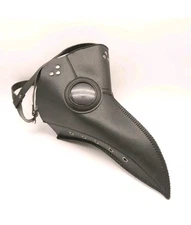 Plague Doctor Mask Bird Long Nose Vented Beak Adjustable Strap Halloween Costume