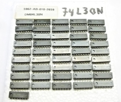 46 Stück  IC DM84L30N  74L30N    DIP16        / LF 150