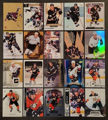Lot of 20 Different RYAN GETZLAF Hockey Cards 3xAS 2006-2022 HK1568