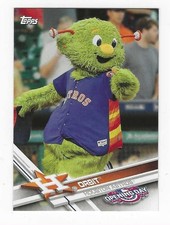 2017 Topps Opening Day Baseball Houston Astros Orbit Mascot Card #M-22