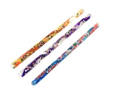 Star Magic Spiral Glitter Wands. 3pk 12.5" Sensory Wands for Kids -... Fast Ship