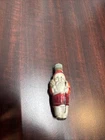 Vintage Santa Claus  Glass Light Bulb C6 Figural w/ Toy Sack Japan (working??)
