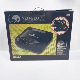 SNK Neo Geo CD Loading Console System with Box Tested