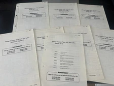 1985 1985.5 Porsche 944 / Turbo Workshop Wiring Diagram Manual Set Original OEM