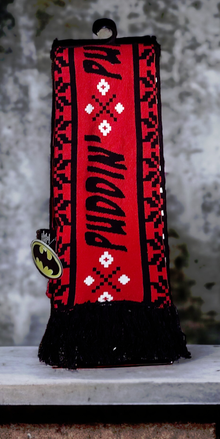 Harley Quinn reversible scarf by Bioworld ~ brand new