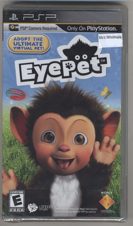 Virtual Eye Pet Game for Sony PSP – Brand New Sealed – Camera Sold Separately-image