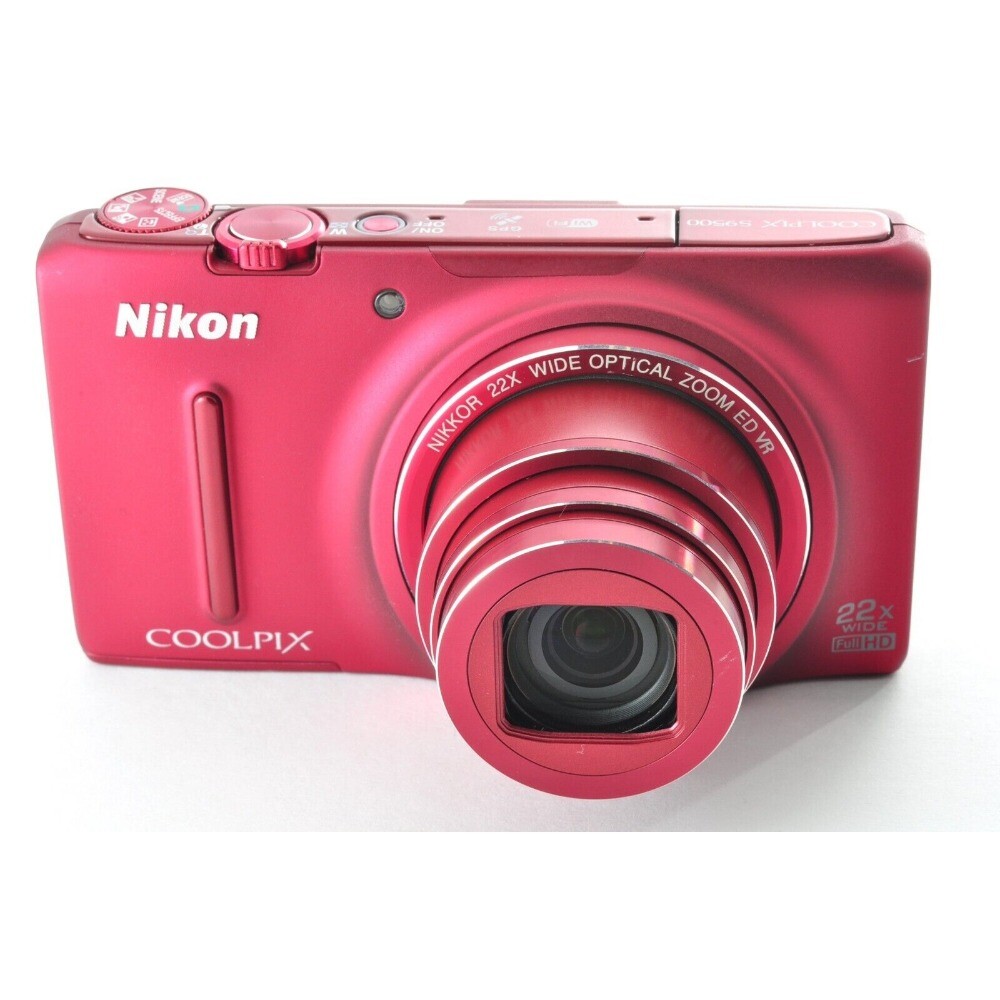 Nikon COOLPIX S9500 Digital Camera 18.1MP 22 x Optical Zoom Built