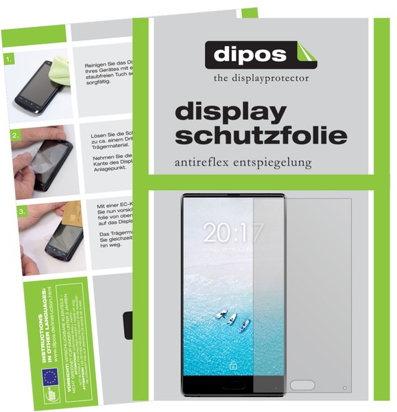 2+2X Schutzfolie FüR Ulefone F1 Matt Displayschutzfolie Folie Dipos Displayfolie-image