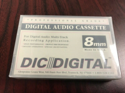 DIC DIGITAL 15 Minute Professional DTRS Digital Audio Tape [Single] 