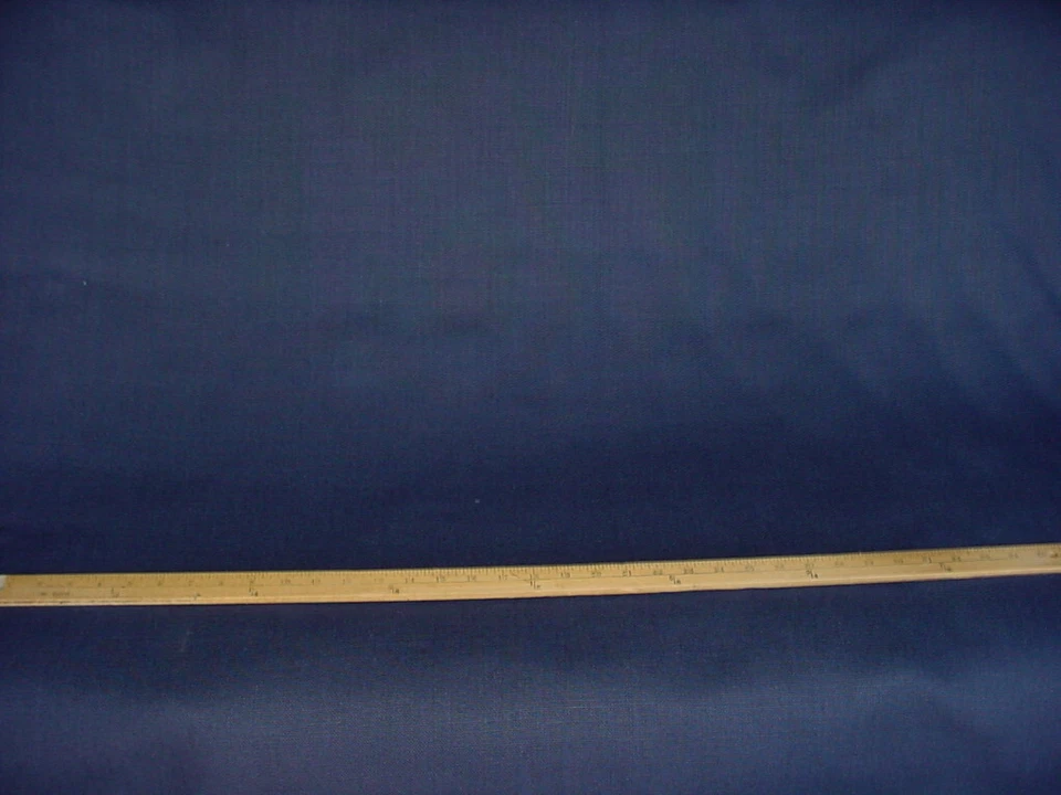 3Y Schumacher 50971 Gweneth Linen Indigo Basketweave Upholstery Drapery Fabric - Image 2 of 3