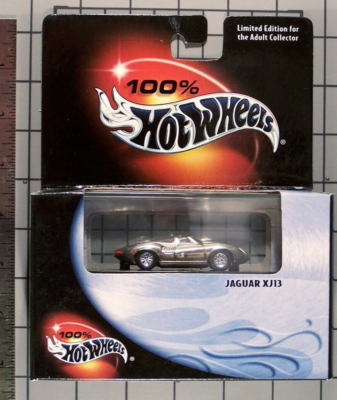 Hot Wheels 100% 2000, Jaguar XJ13, polished zamac | eBay